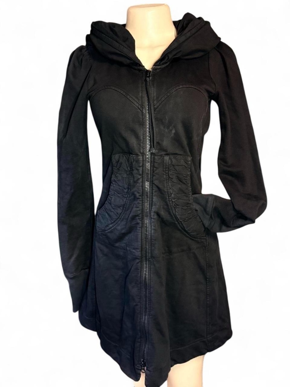 🖤Prairie Underground Black Hooded Zip Jacket
